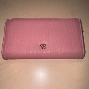 Stylish Pink Leather Wallet
